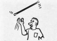 "Stick trick"