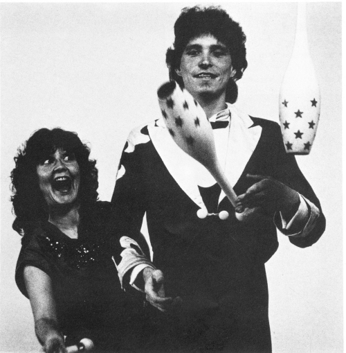 Clowning takeaways with Judy Finelli and Mark Jondall. 