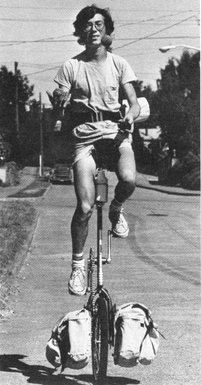 Rudy Horn unicycle