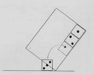 Dice stacking