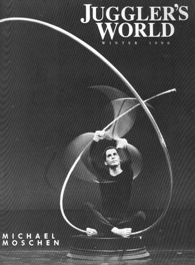 Cover photo of Michael Moschen by Martha Swope.