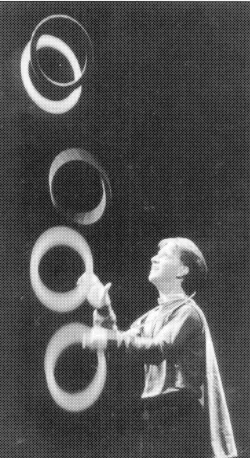 Brian Patz - "Superjuggler" finishes third.