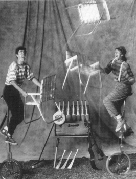 Airborne Comedians, (l-r) Dan Foley and Joel Harris