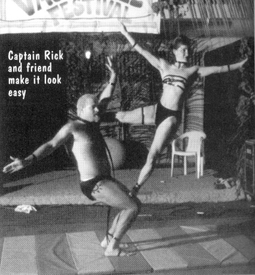 Captain Rick and friend make it look easy.