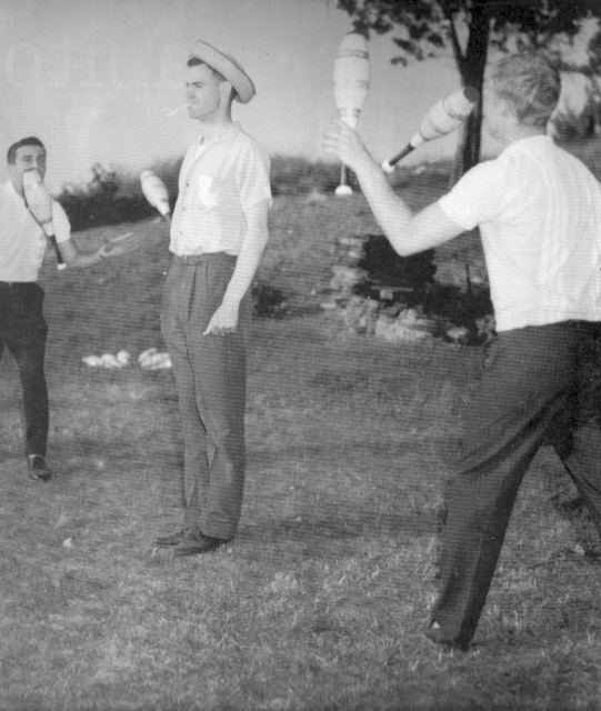 Club passing at the 1963 IJA fest in Wickford, R.I.