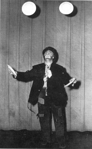 Art Jennings as "The Bum Juggler"