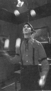 Hart's "unique look" allow him to fit into many roles, including an Old West saloon performer.