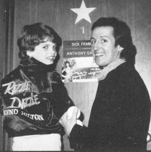 Anthony and Franco shared a dressing room and the stage during two weeks of training and shows.