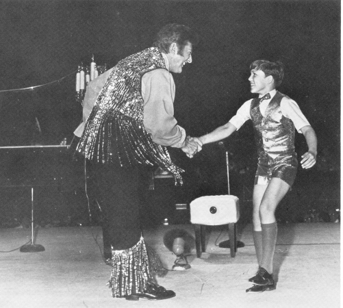 Albert Lucas with Liberace 
