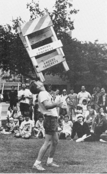 Scott Burton, strongman and third place finisher in Street Championships.