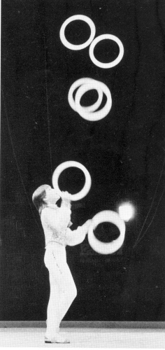 Sergei Ignatov Jr. won a gold medal at age 12 at the Festival of the Circus of the Future