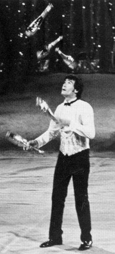 Victor Ponce performs at the Monte Carlo Circus Festival.