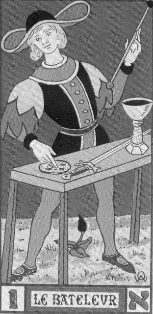 Tarot Card "Le Batleur"