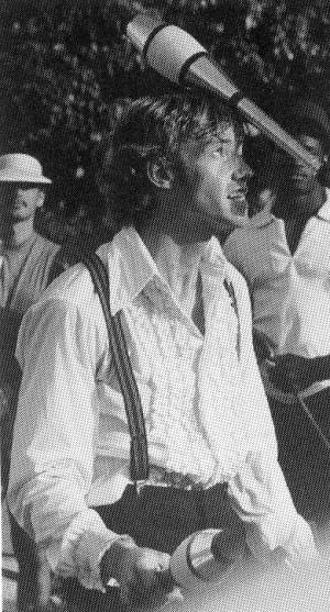 Kit Summers on the street in 1979 