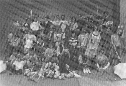 1989 Flashback - The Baltimore Jugglers Association all dressed up and ready to greet the IJA to Loyola College.