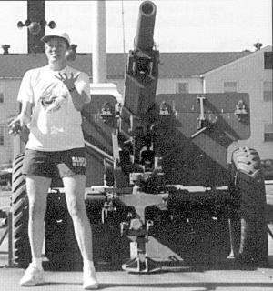  Cpt. Patrica J. Leonard-Meyer gets even (Wayne Keller photo)