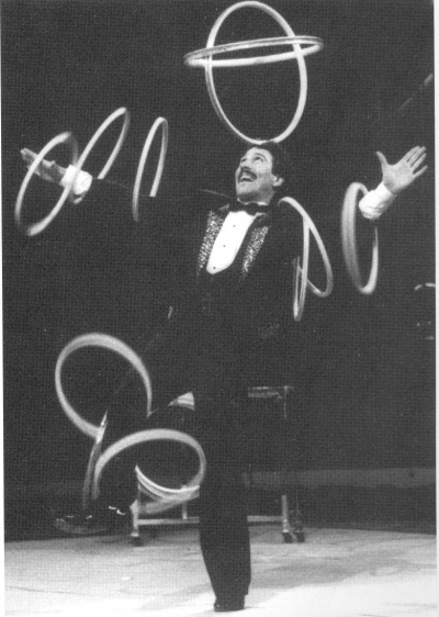 Carter Brown at 16th International Circus Festival in Monte Carlo last year.