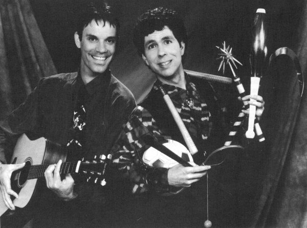 The Raspyni; Brothers-Barry Friedman (I) and Dan Holzman (r)