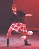 Donald Grant on stage at the Montreal 2000 fest